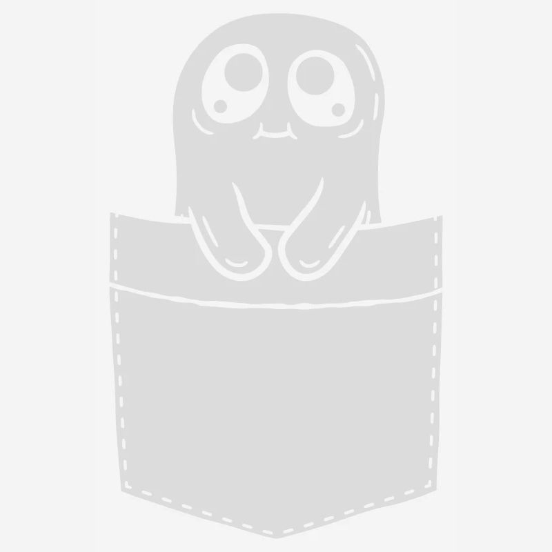 Comic Ghost Take Chest Pocket