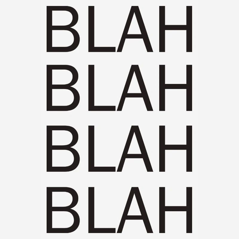 bla bla bla