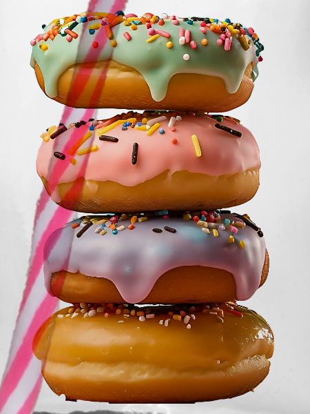 Saftige Donuts