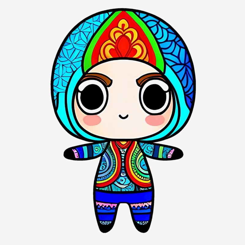 Chibi Zentangle
