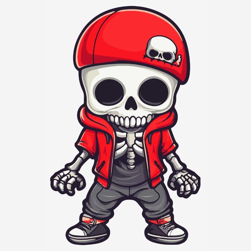 Zombie Halloween Squelette