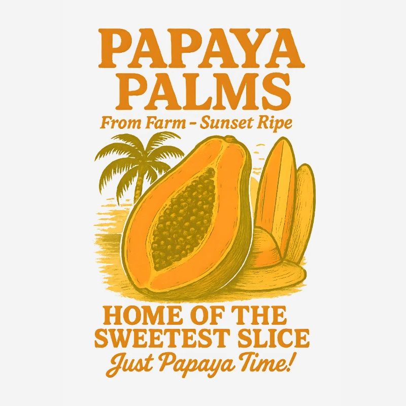 Fruit de papaye Fruits des vacances d’été