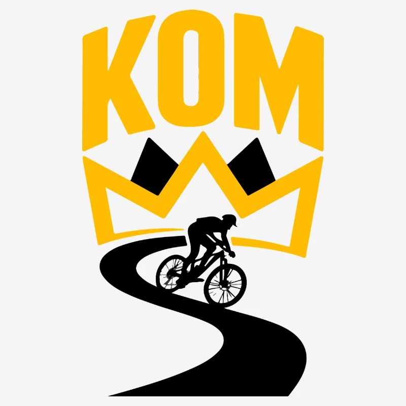 KOM – Segment de sentier de montée de vélo de VTT Korona