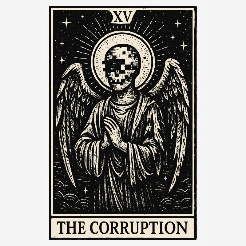 Tarot Datahoarding : L’Ange de la Corruption