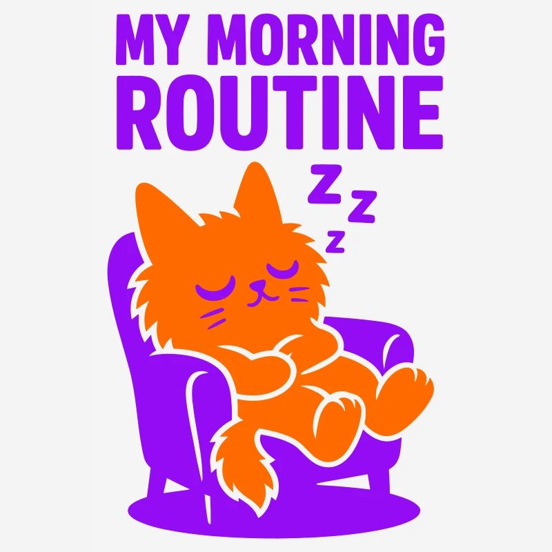 Routine matinale chat #1