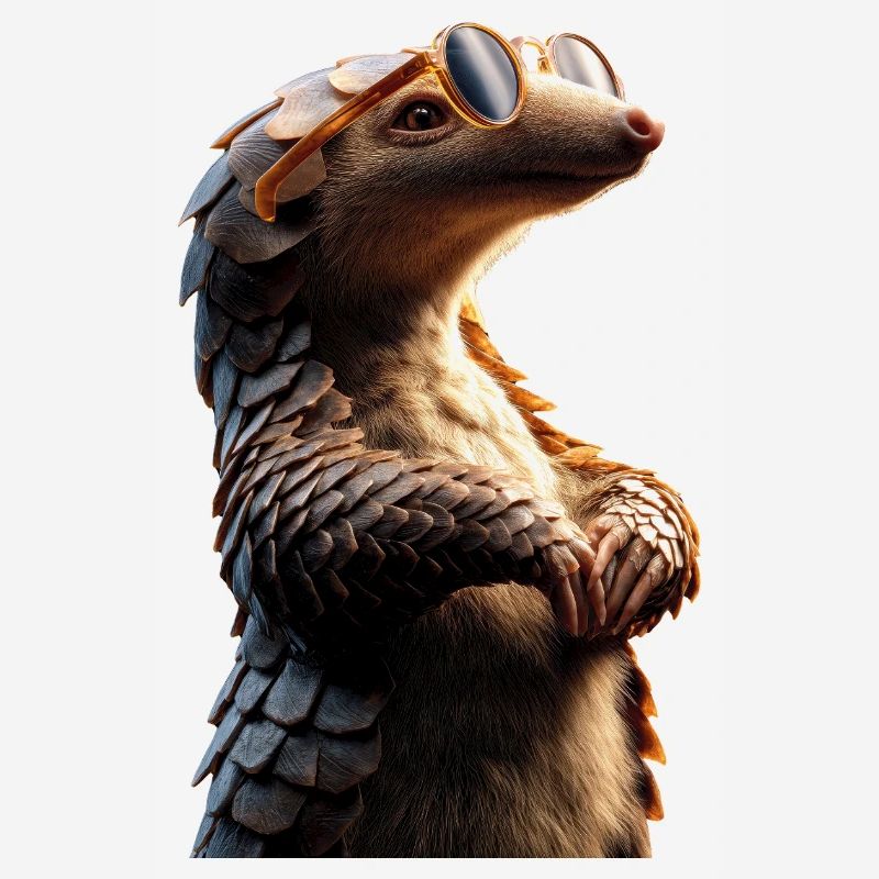 Pangolin Pangolin Pine Cone Pangolins