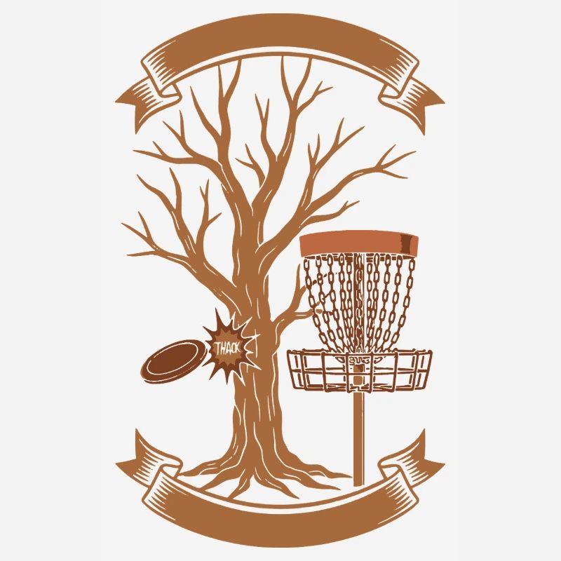 THACK Tree Hit Disc Golf Korb Fliegende Disc