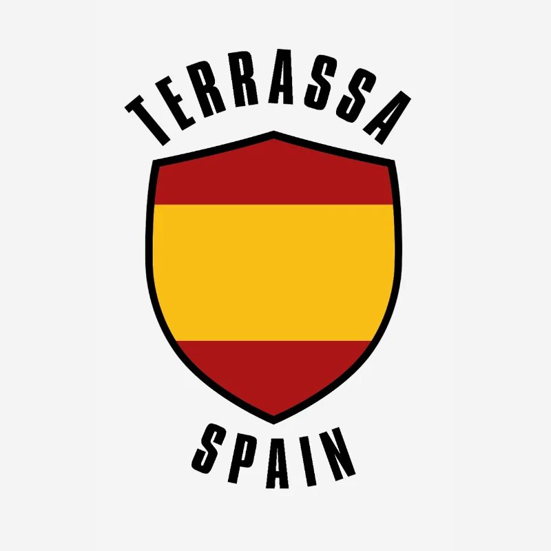 Emblème du Termassa Spain Shield en couleur drapeau