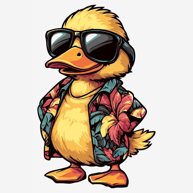 Duck Comic Holiday