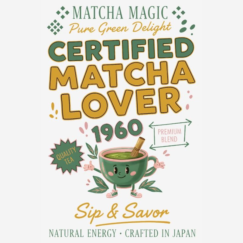 Certified Matcha Lover 1960 Matcha Magic Tea