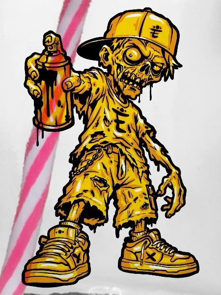 Zombie Graffiti Halloween