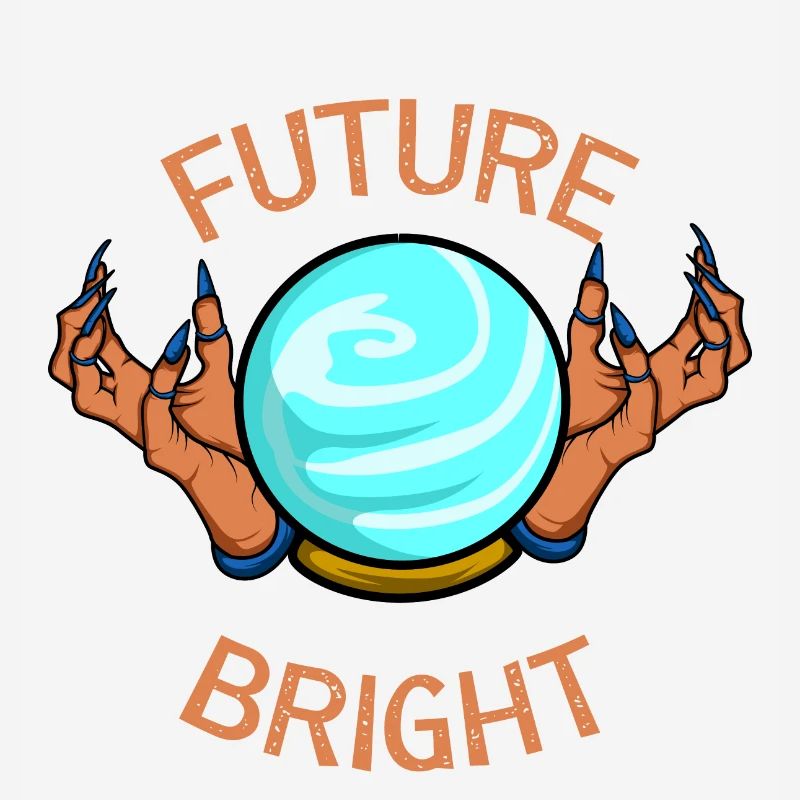 Zukunft sieht hell aus Überzeugte oder optimistisc