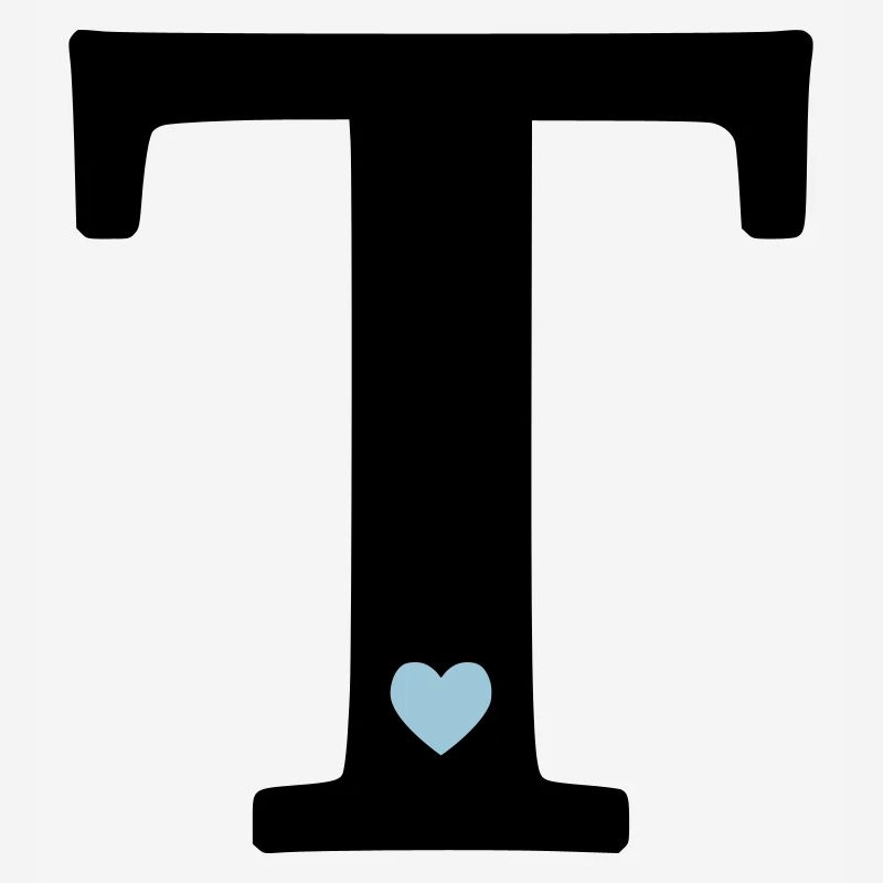 Buchstabe T Anfangsbuchstabe