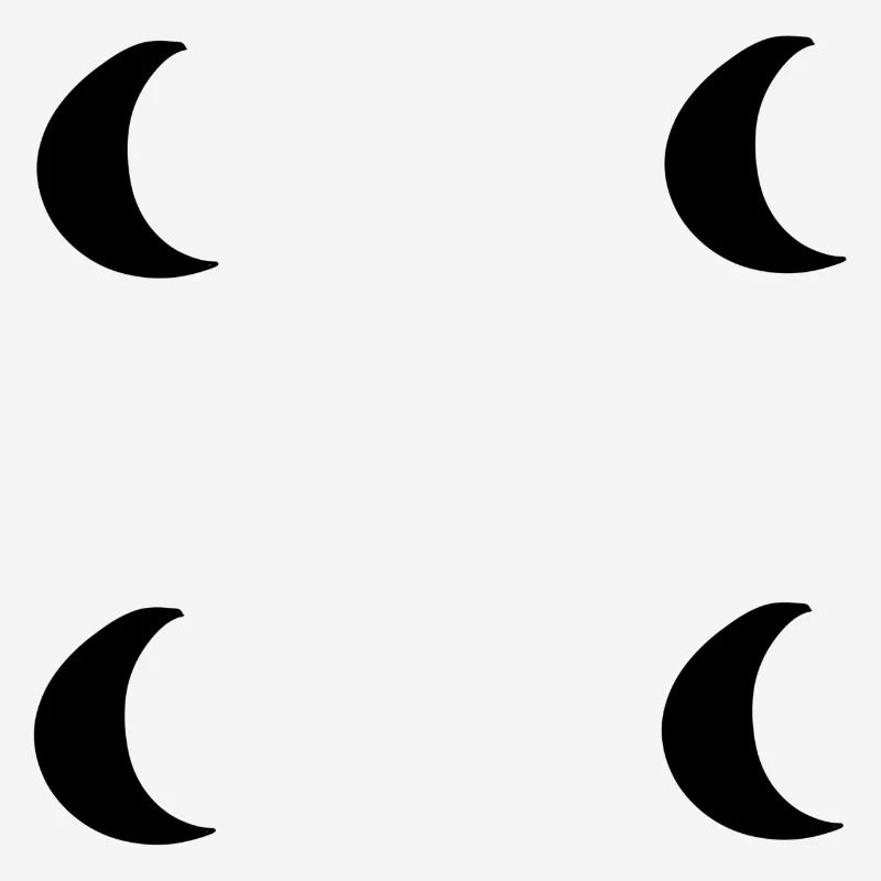 Moon Four Moons Planet Symbol Shape