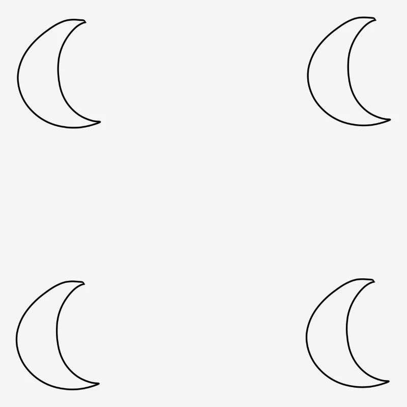 Moon Four Moons Planet Symbol