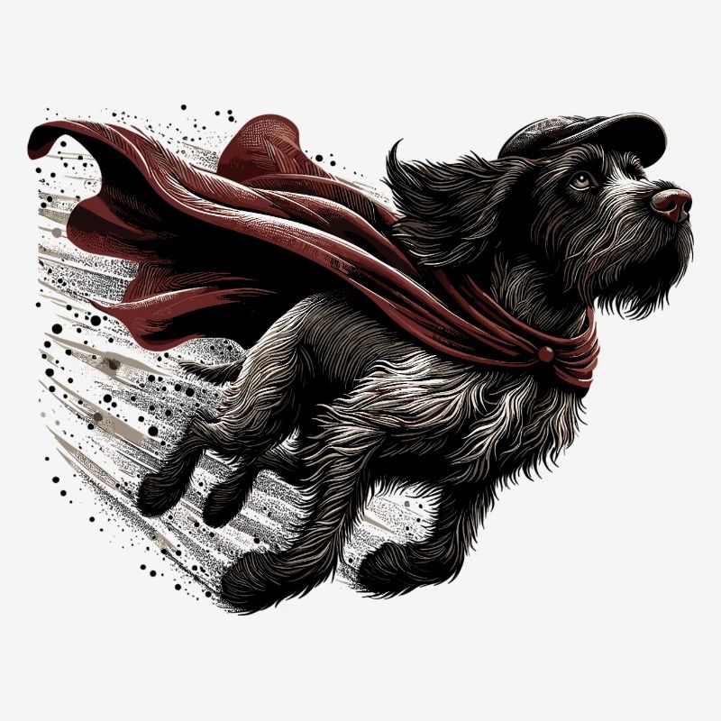 Super Hund Deutsch Drahthaar DD Pointer Geschenk