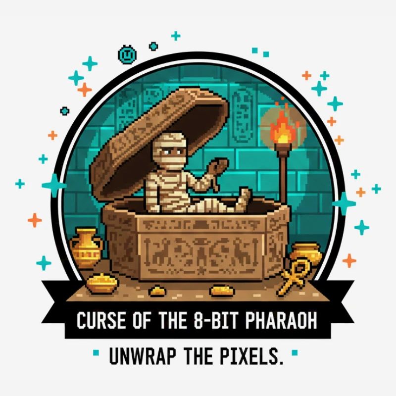 8-Bit Pharao Grabmal
