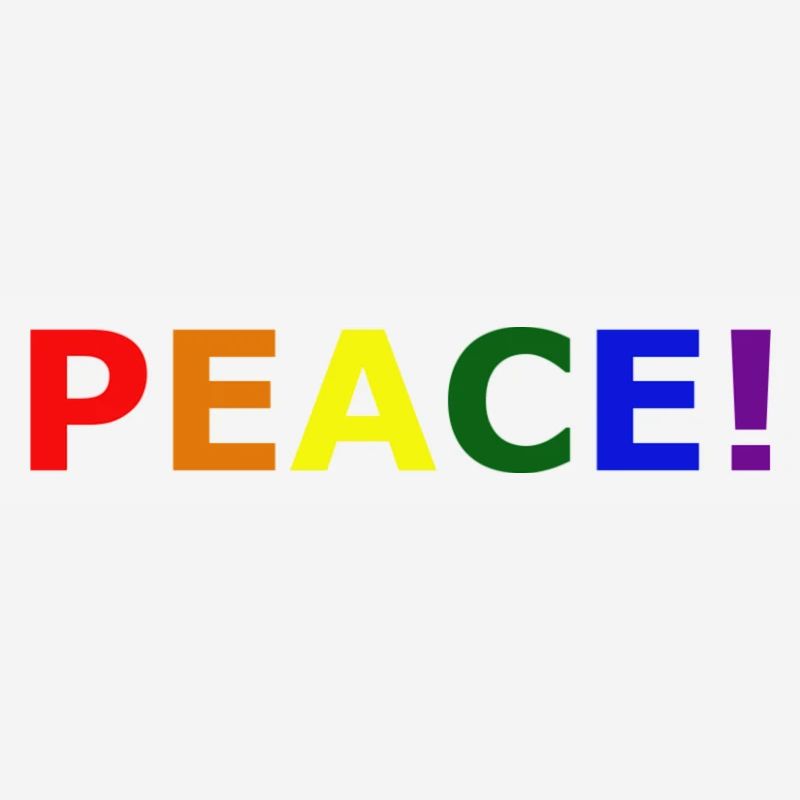 PEACE coloré