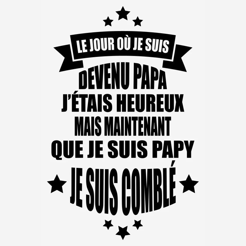 je suis un papy comblé