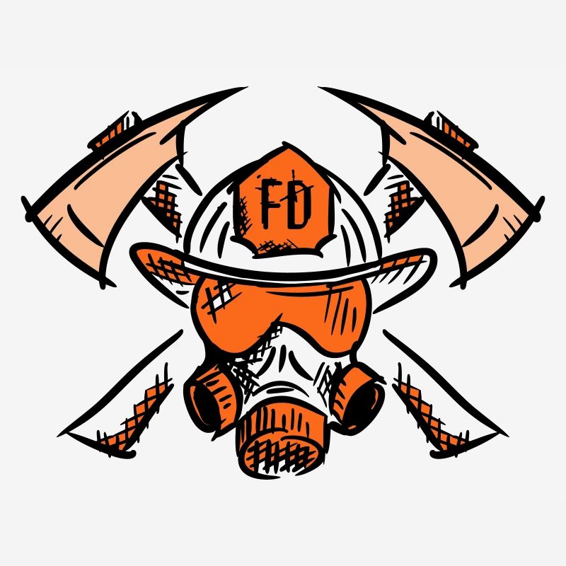 Firefighter new logo FD