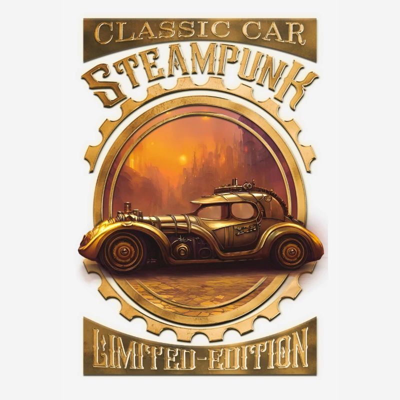 Steampunk Oldtimer klassisch, gotisch und elegant