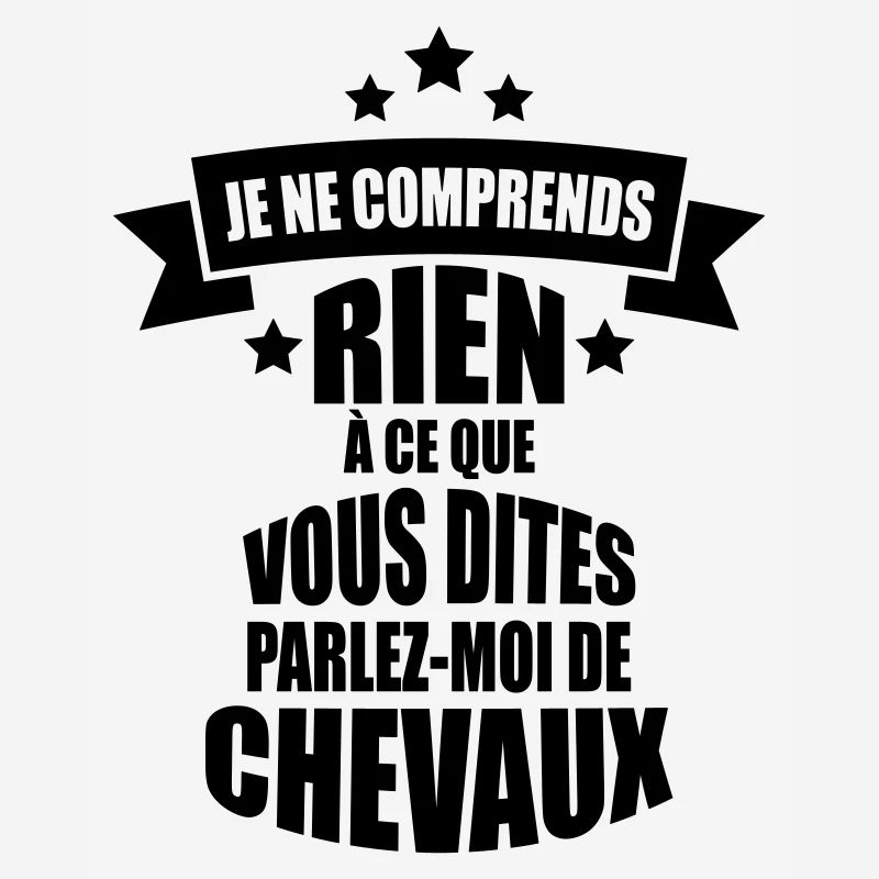 parlez-moi de chevaux