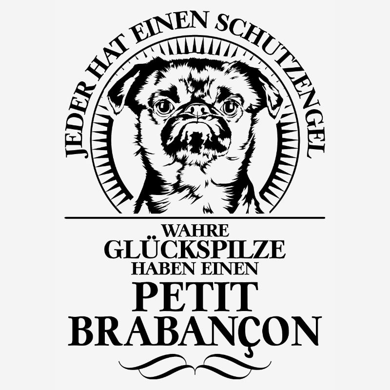 PETIT BRABANCON Schutzengel Hunde Spruch Wilsigns