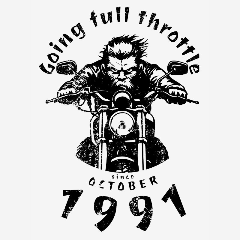 33. Geburtstag Going full throttle since 10/1991