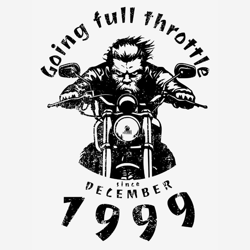 25. Geburtstag Going full throttle since 12/1999