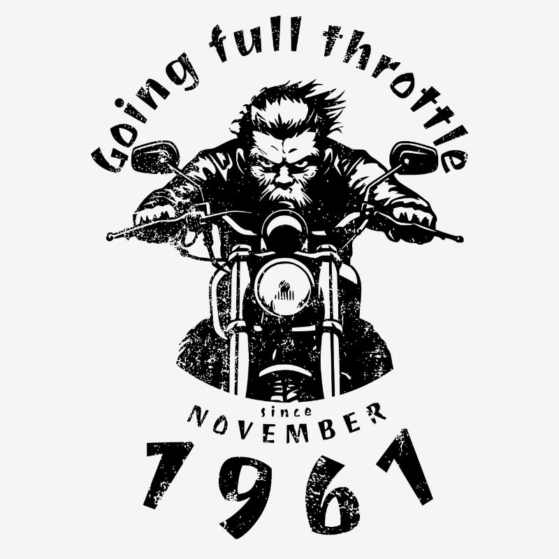 63. Geburtstag Going full throttle since 11/1961
