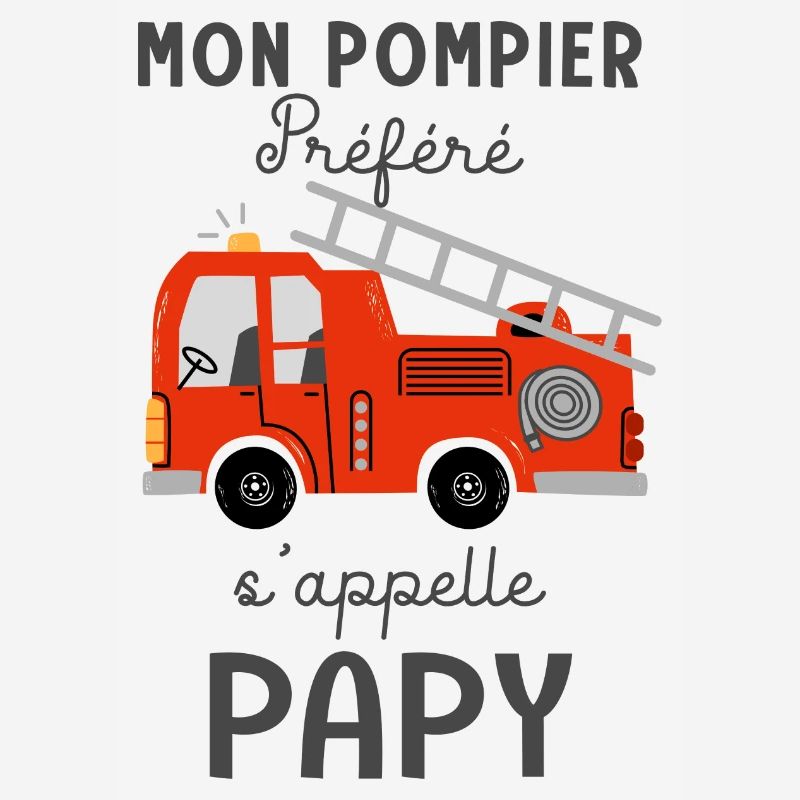 Papy Pompier prefere Papi et petit fils