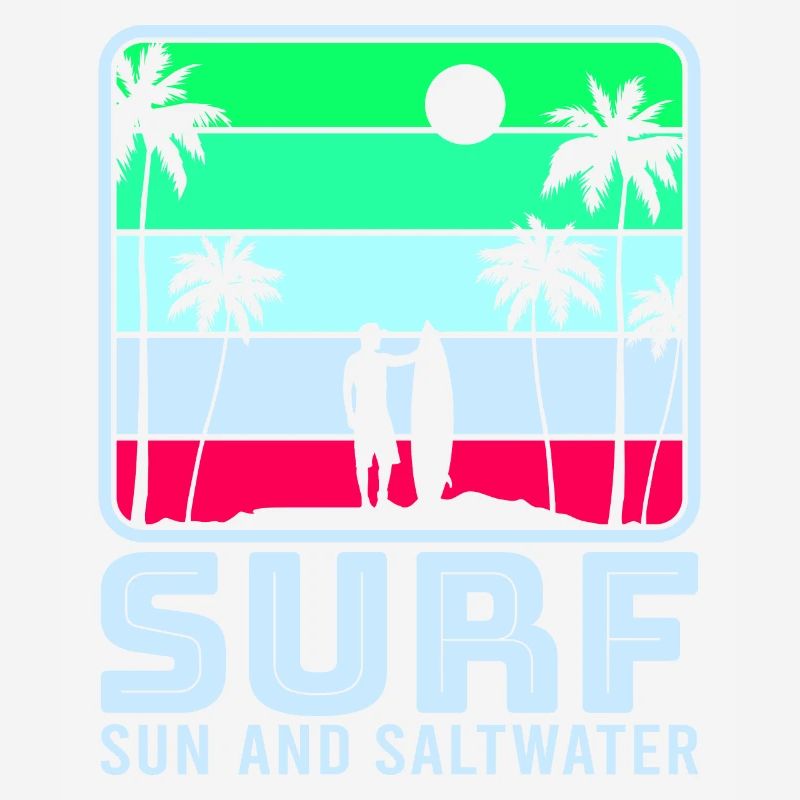 Surfing, kitesurfing, wakeboarding, beach surfers