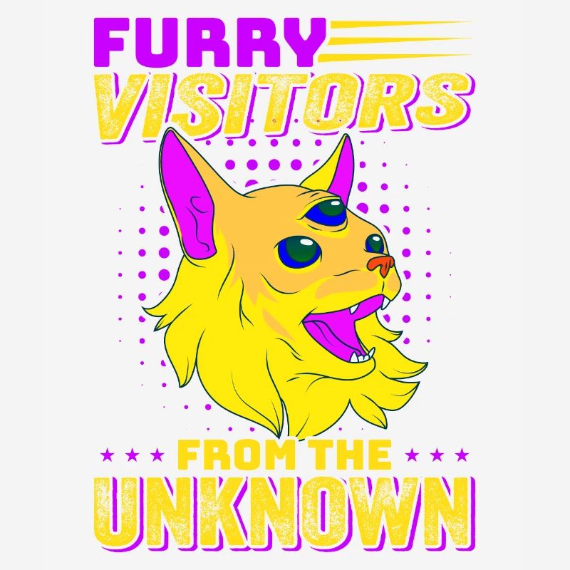 Chat Alien, OVNI, UAP, Espace, Objet volant de l’espace