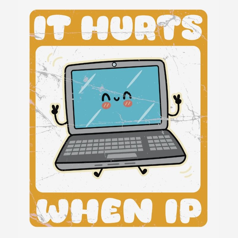 Funny saying "It Burns when I Pee"!