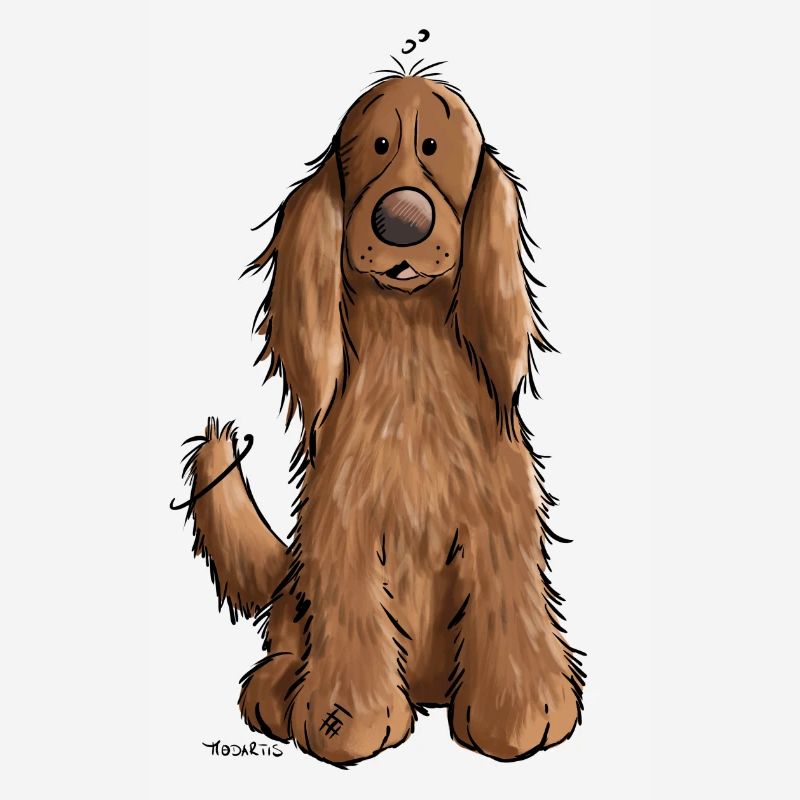 Cocker Spaniel mach Sitz