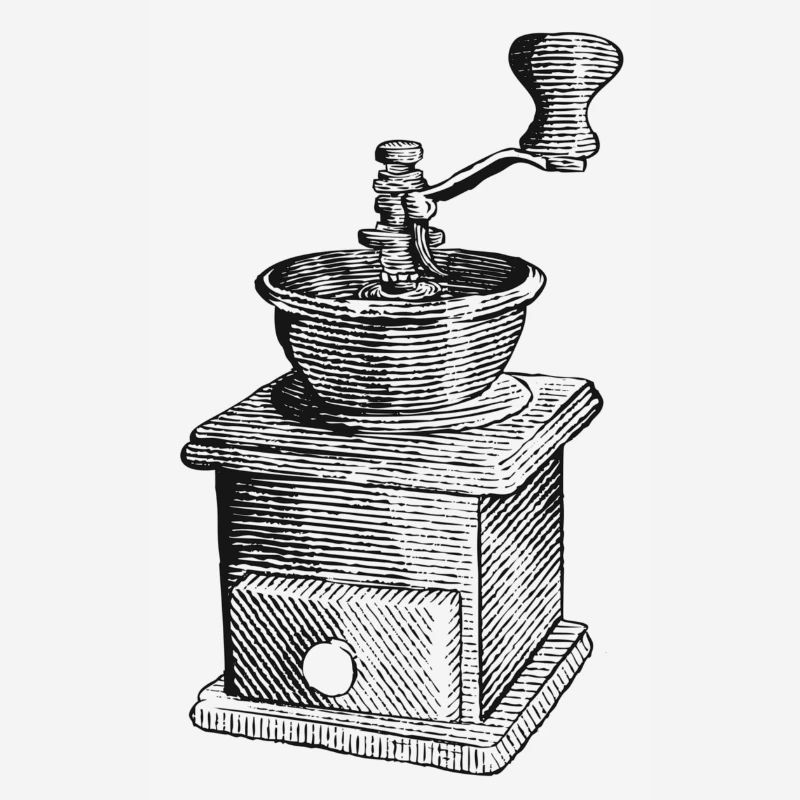 Conception de moulin à café