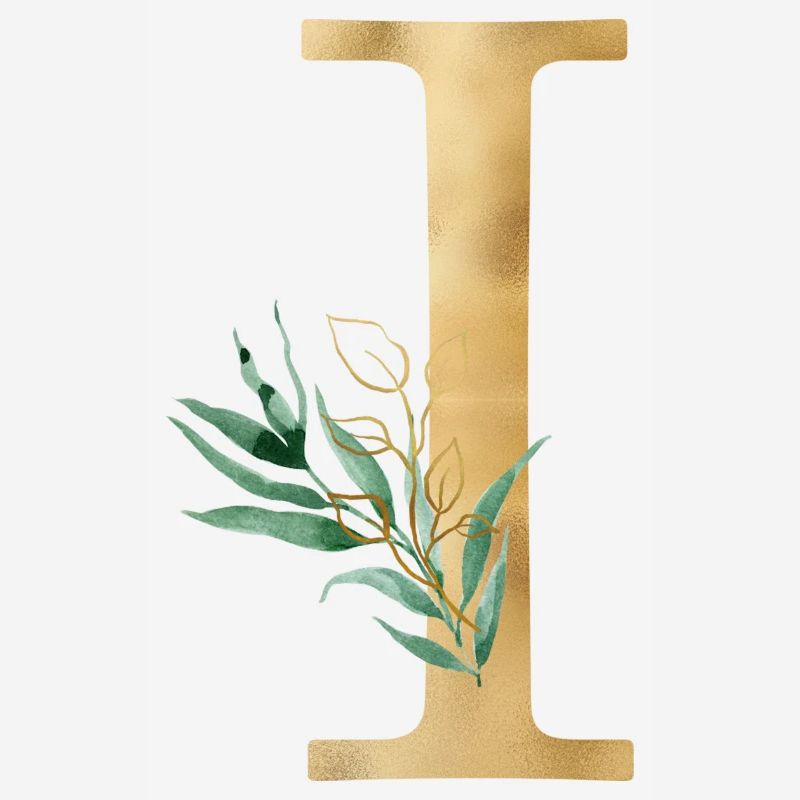 Customizable Monogram I Botany