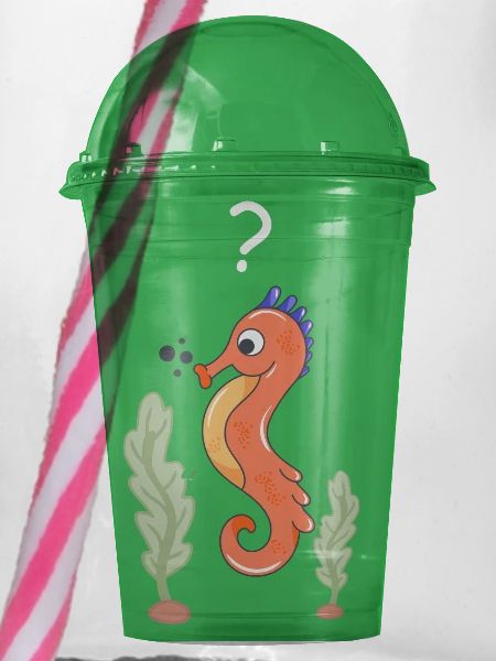 Seepferd im Becher