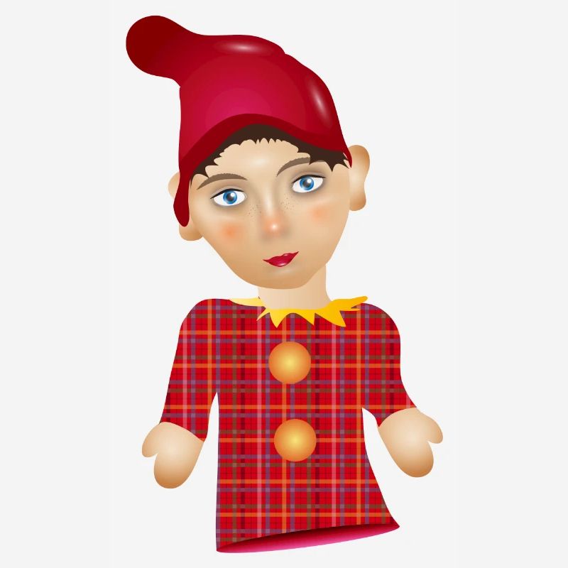 Der Kasper oder auch Kasperle als Puppen Figur