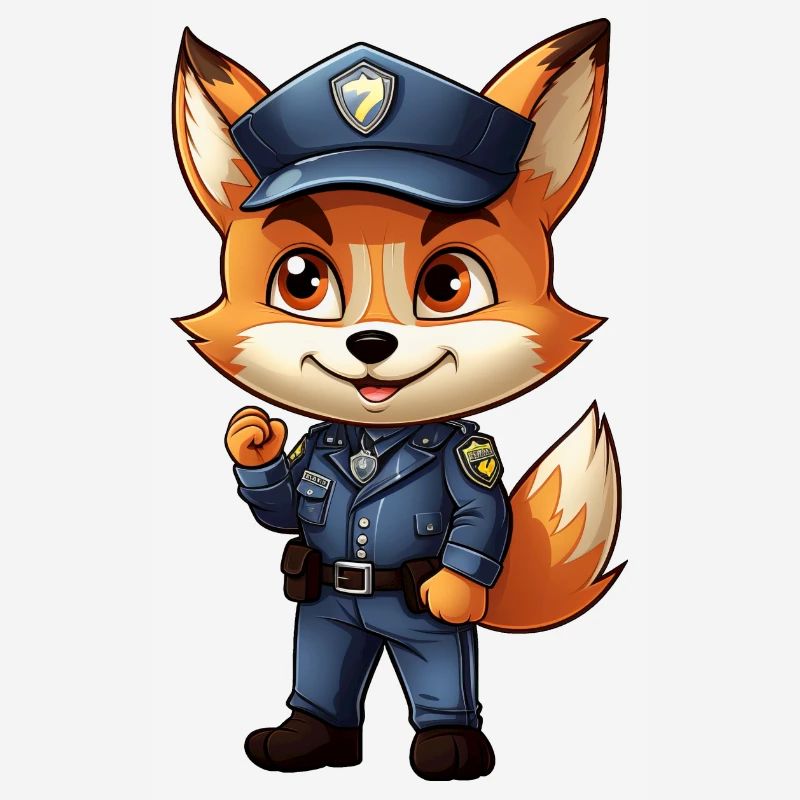 Fuchs Polizei