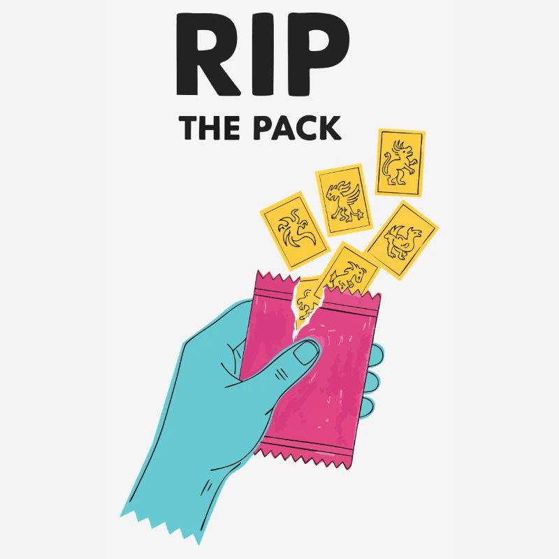 Rip The Pack Sammelkarten-Booster-Pack-Ripping