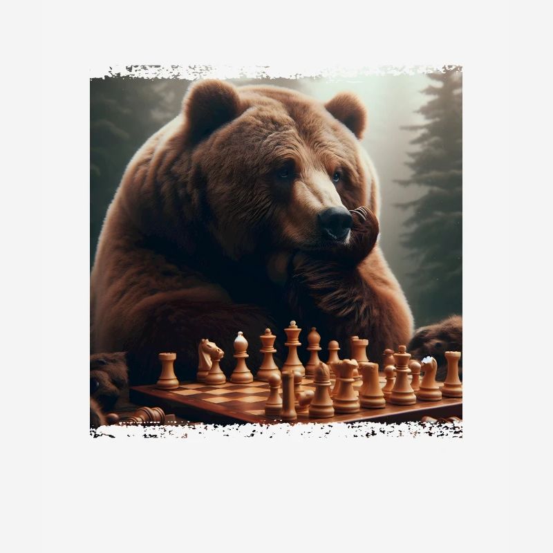 Chess Playing Bear