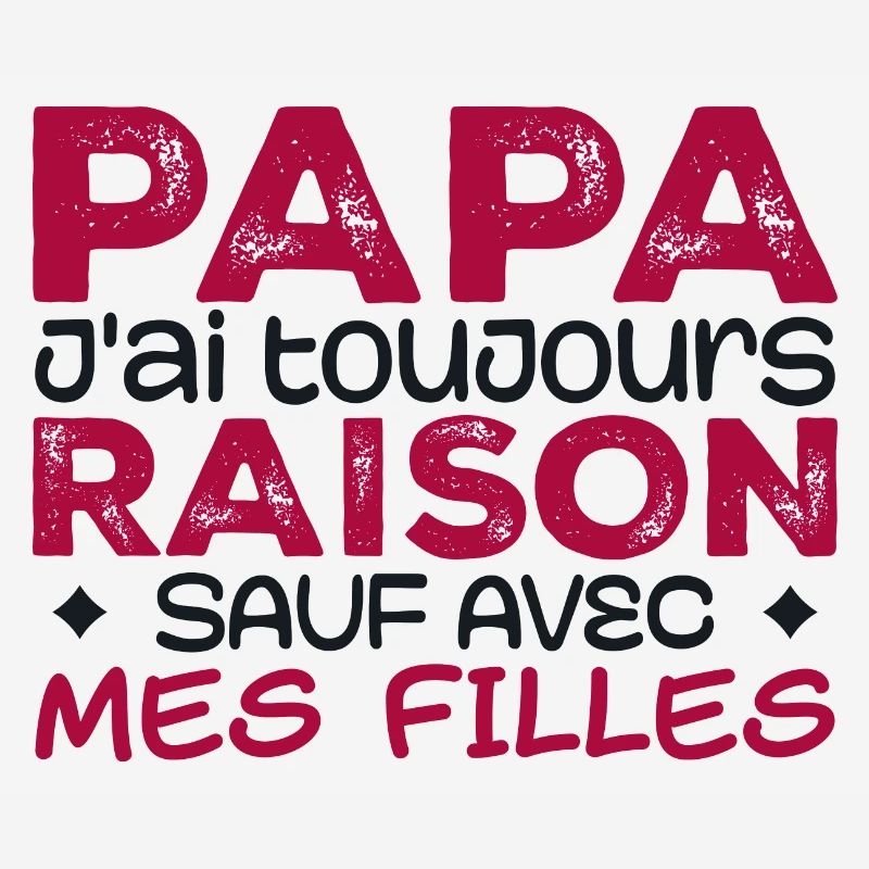 Daddy I'm always right except with my daughters