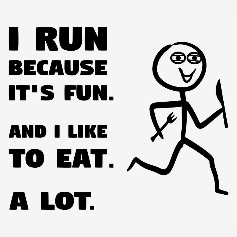Courir pour manger
