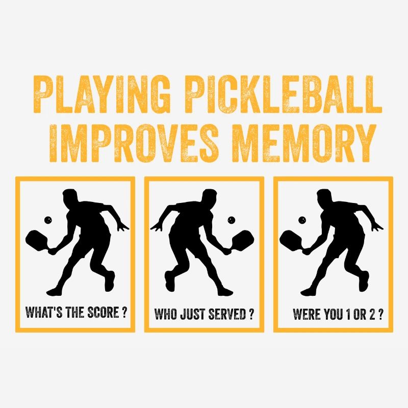Playing pickleball improves memory