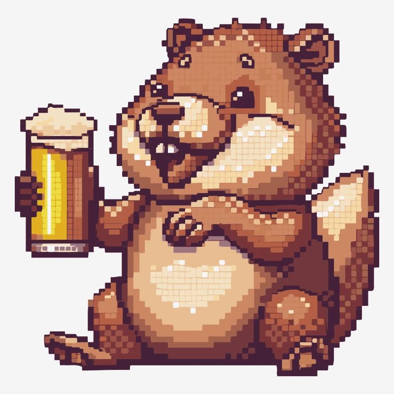 Bière de castor Pixel