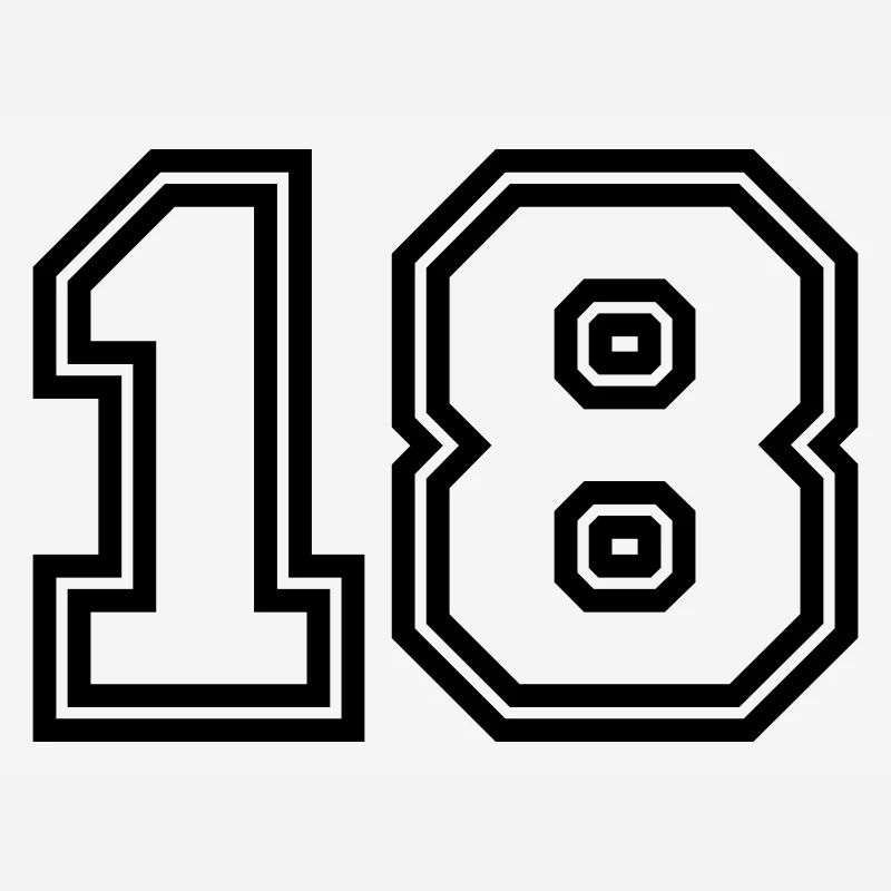 18 number symbol