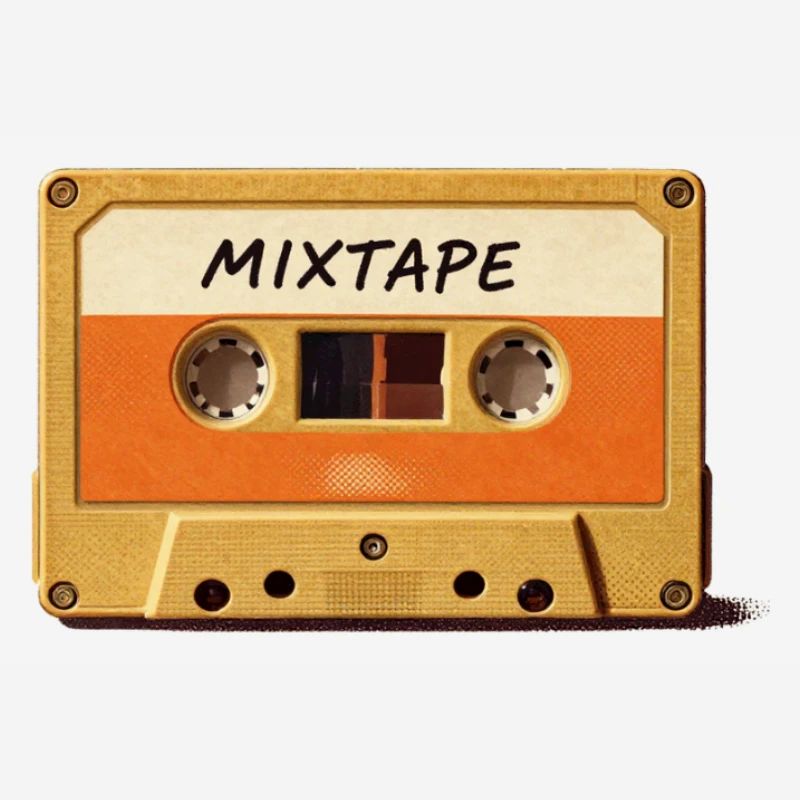 Mixtape Cassette rétro