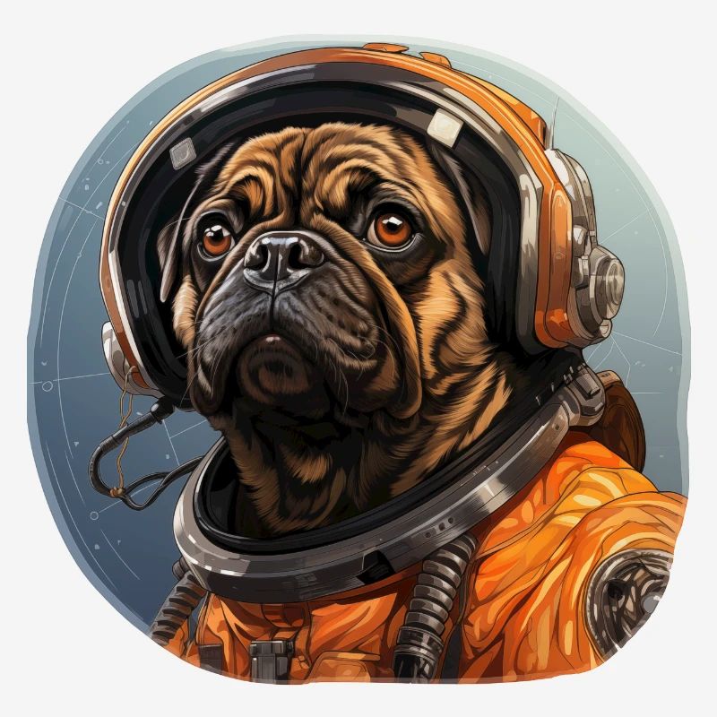 Pug Austronaut