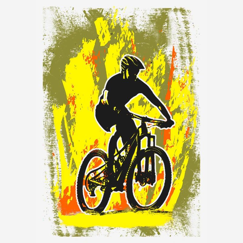 Downhill mountain biking